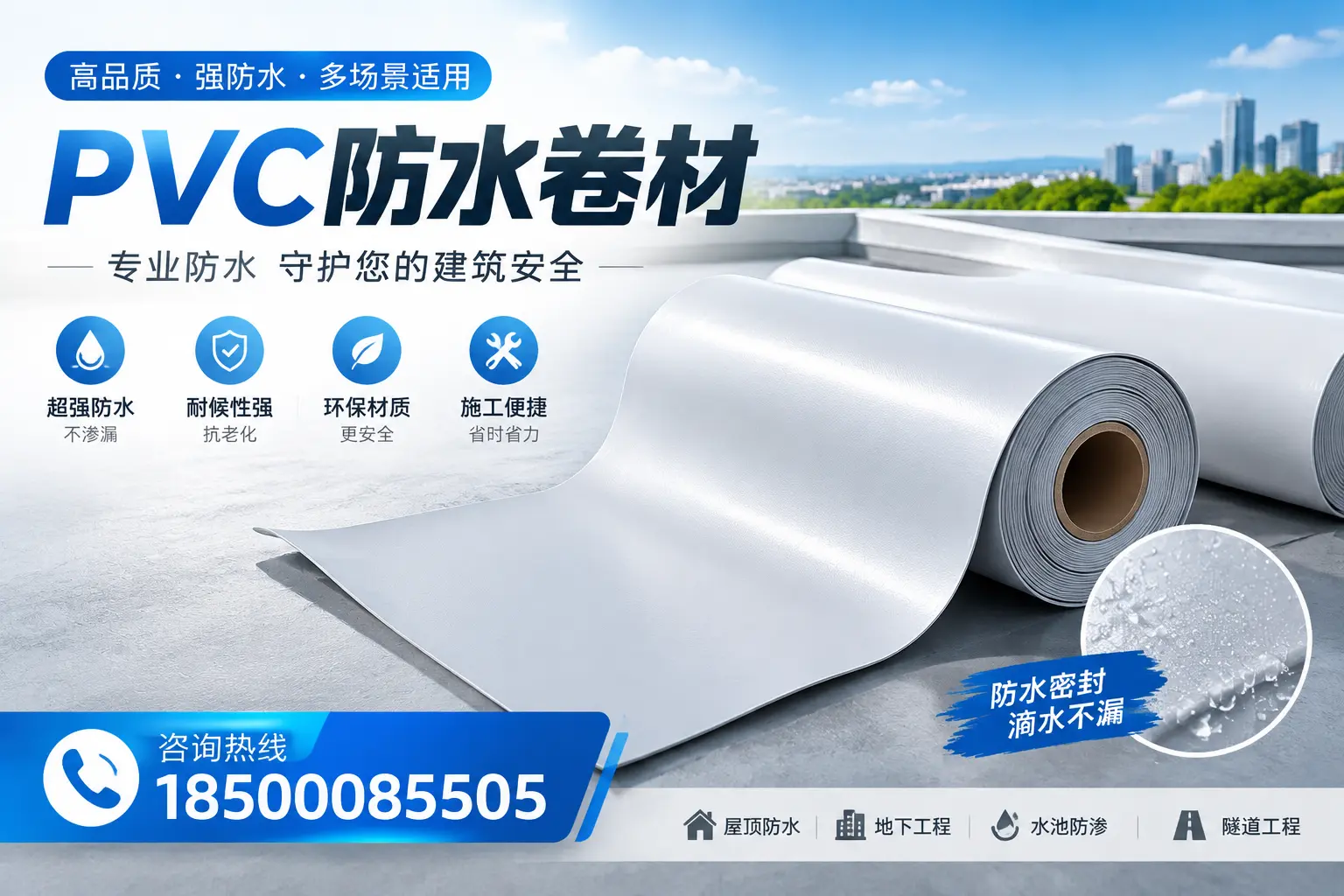 PVC防水卷材的市场竞争分析，鹤岗品牌选择参考